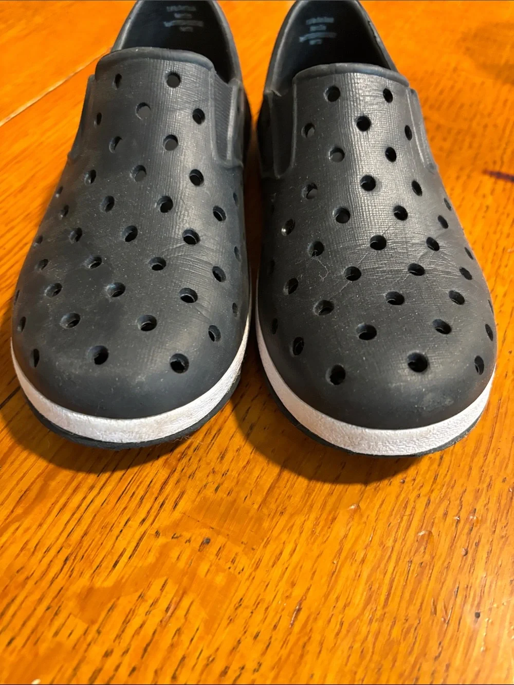 Cat & Jack Kids Black Water Shoes - Slip-On Clogs
